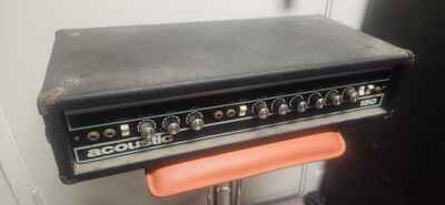 Rare Vintage Acoustic Model 150 Guitar Bass Amplifier Head Amp