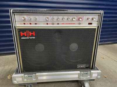 Vintage HH VS Musician Reverb 2x12 Combo Amplifier 1970s  Guitar Amp Amplifier