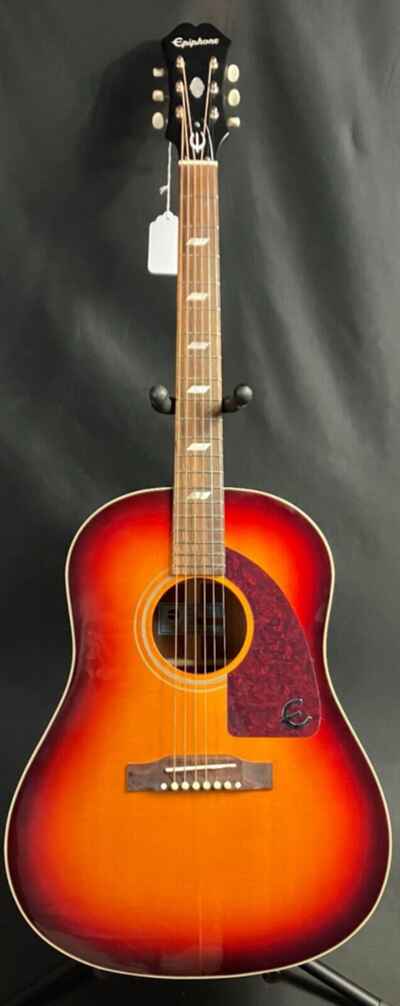 Epiphone Masterbilt Texan Slope Shoulder Dreadnought Acoustic-Electric Guitar