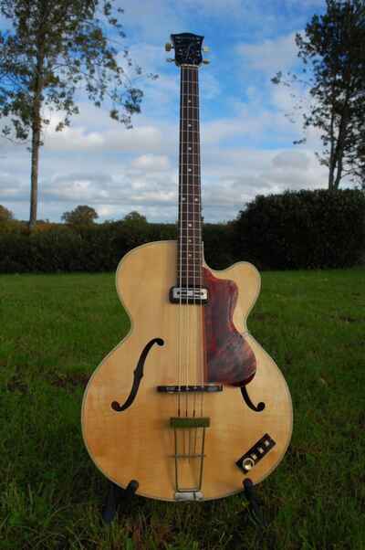 Guitare basse Hofner 500 / 3 (Senator) corps creux - 1960 - Excellent état