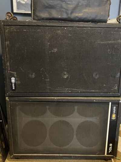 Rare Vintage Sunn 610L Guitar Amplifier Cabinets