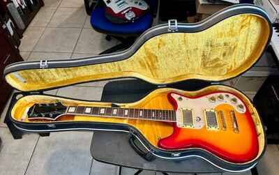 1970 Epiphone WILSHIRE Flame Thru Body!