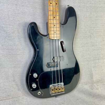 Seville SL102B 1980s Black Hondo 830 Precision Bass Lefty Left Handed