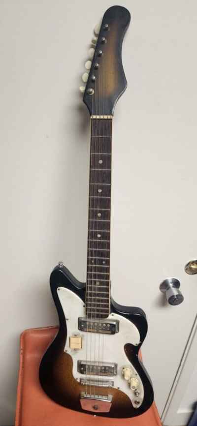 Vintage Teisco Audition 6-String Shortscale Electric Guitar