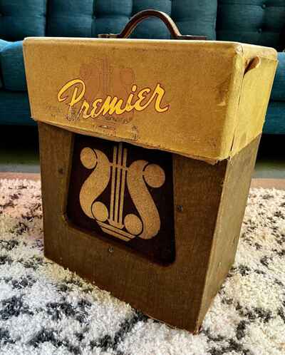 Vintage 1950s Premier 110 Guitar Tube Amp FOR PARTS  /  REPAIR Multivox Amplifier