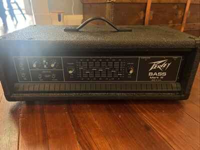 Peavey Bass Mark III Series 300 CHS 509- Watt Bass Head - Vintage