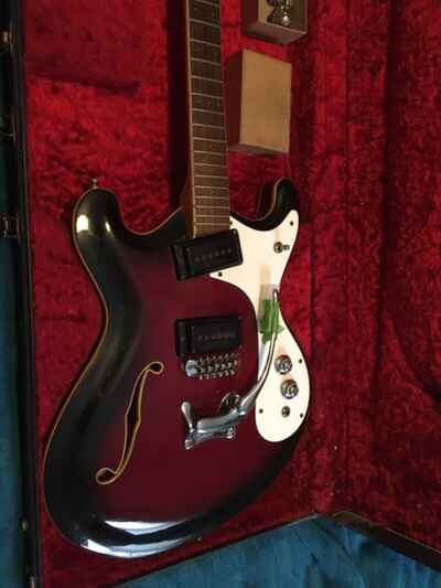 Mosrite Combo, Semi-hollow Body, 1967, Vintage, Rare.