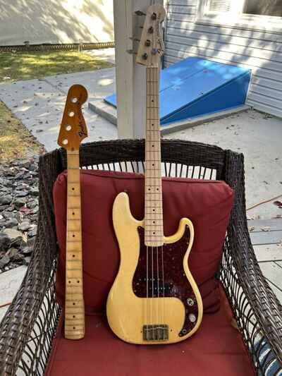 1971 Fender Precision Bass-Original Olympic White(with ??A?? Neck)