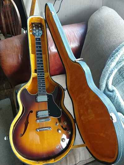 Yamaha SA 1200 Tobacco burst  , Rare  Ebony & Spruce  1978 ,+ Period Hard Case.