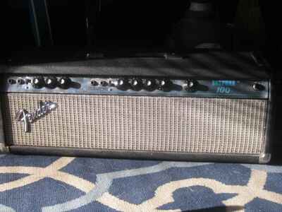 Fender Bassman 100  1970s Head -VIDEO link