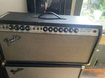 Fender Silverface Vintage Dual Showman Reverb Head (non Master Volume) 1970??s