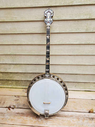 Vintage 1920s Stromberg tenor banjo