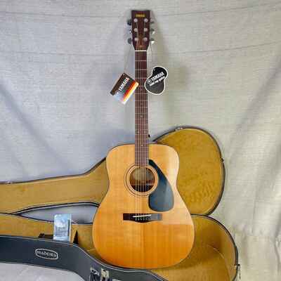 Yamaha FG-770S 1978 Natural w /  Case Candy Acoustic Dreadnaught Guitar