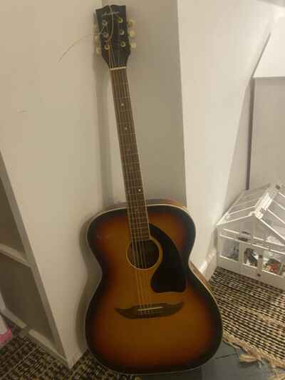 1970??s Audition Guitar Japan Acoustic Moustache Bridge with delivery available