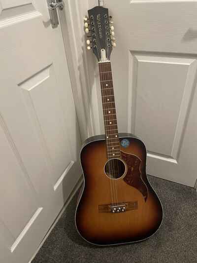 Vintage Egmond 1960s 12 String Acoustic Guitar