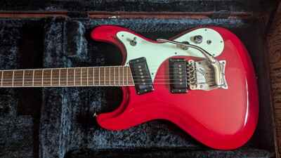 1990s 1964 Mosrite Ventures Model - Red