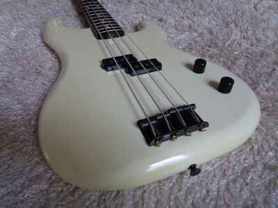 RARE 1984-1987 Fender Japan FujiGen Boxer Series PB-551 Precision P-Bass White.