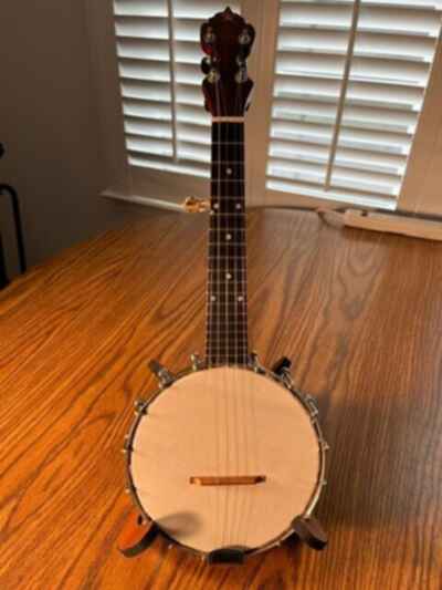 ca 1895 SS Stewart Piccolo 5 String Banjo - Vintage Antique