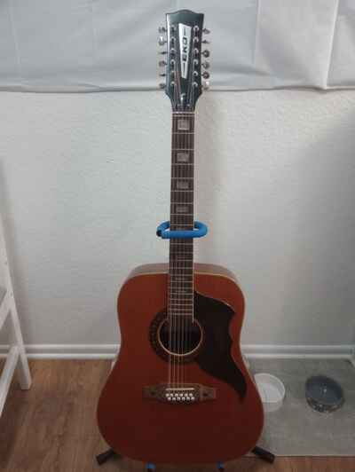 Early 1967 Eko Ranger XII Acoustic Guitar 12 String Guitar