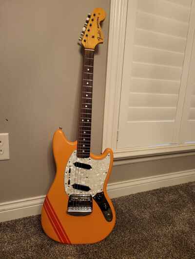 1971 Fender Mustang Guitar - Competition Orange