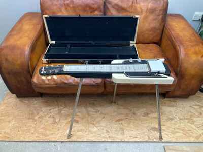 Jet Airline console lap steel 1961 with fat string-through "Coodercaster" pickup