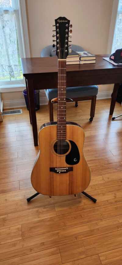 Epiphone FT 160N TEXAN-12  04780222 Vintage 12 String Acoustic Guitar