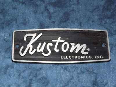 Vintage 5"  Kustom Logo - Diecast Zinc