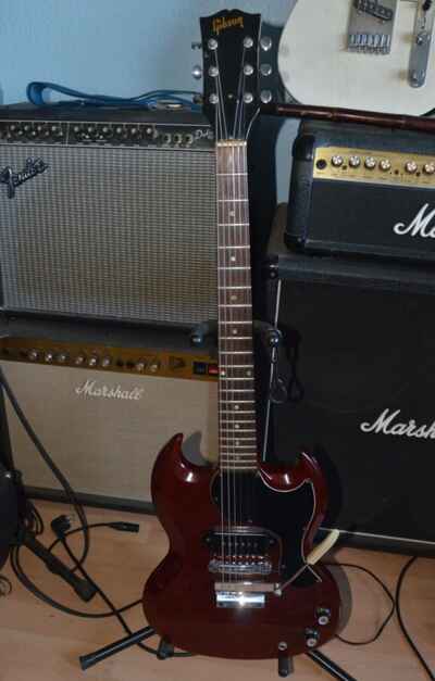 Gibson SG Junior 1966 (mit Koffer), alles Original und in sehr guten Zustand