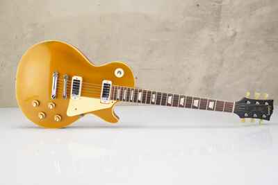 1968-69 Gibson Les Paul Deluxe Gold Top Guitar w /  Case #55644