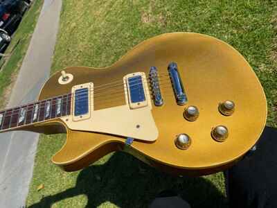 1969 Gibson Les Paul Deluxe Goldtop Left Handed Vintage