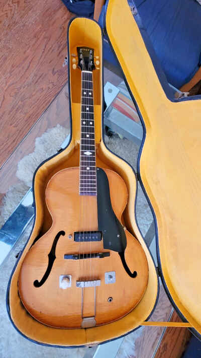 c 1940 Vega Electrovox Archtop Electric Guitar