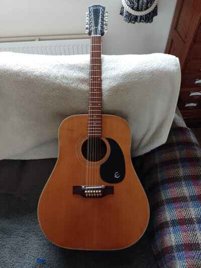 epiphone texan 12 string guitar acoustic