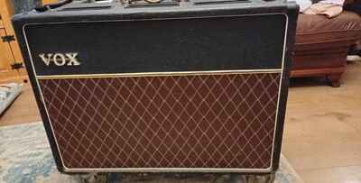 1970s  Vox AC30 Guitar amplifier combo Made in england