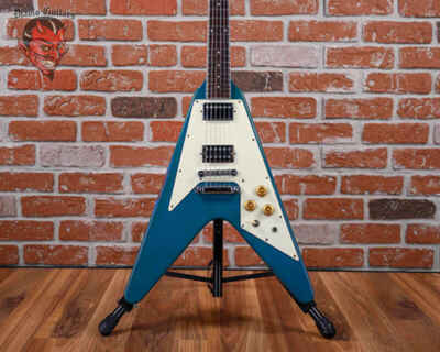 Gibson Flying V Bahama Blue 1981 w / OHSC