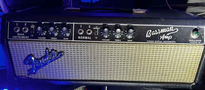 Fender Bassman 1966 All Original Excellent Shape Sounds Incredible