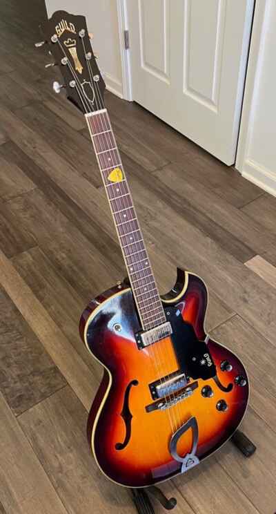 Guild T-100 D "Slim Jim" Electric Guitar - 1965 Vintage