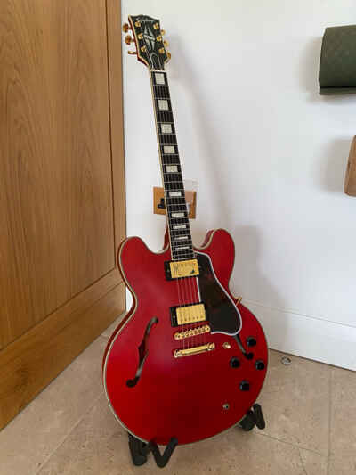 Epiphone Inspired by Gibson Custom 1959 ES-355 Electric Guitar Cherry Red