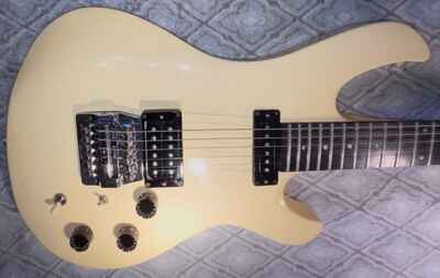 1985 Gibson USA Q20 / 200 Aged Olympic White P-100 Humbucker & Dirty Fingers PU!