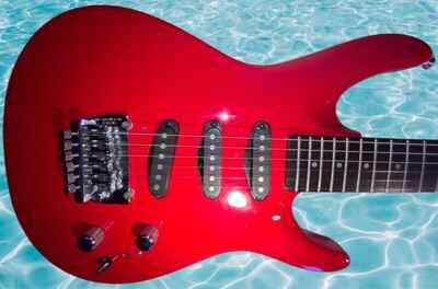 ?️ 1981 Washburn KC-30V Chicago Series In Gloss Red SSS! Excellent Condition! ?️