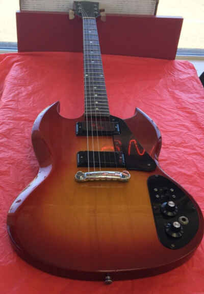 1971 GIBSON SG III - CHERRY Sunburst Electric Guitar