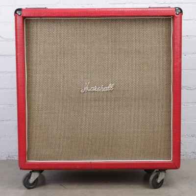 Marshall 1960BV 4x12 Red Alligator Straight Speaker Cabinet Celestion G12 #46462