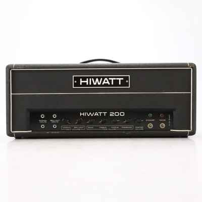 1979 Hiwatt 200 DR201 200W Tube Guitar Amp Head #46455
