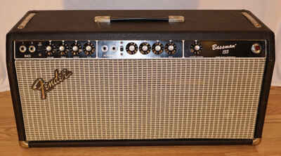 Vintage 1981 Fender Bassman 135 Watt All Tube Bass Guitar Amplifier Head