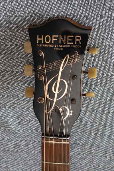 Hofner Senator - 1960 natural maple finish