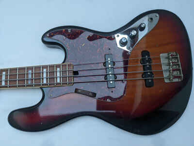 Satellite Branded (Teisco) 98 / R - Jazz Bass Guitar - Japan - Vintage - 70