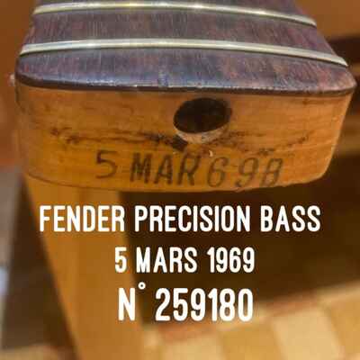 Fender Precision Basse 1969