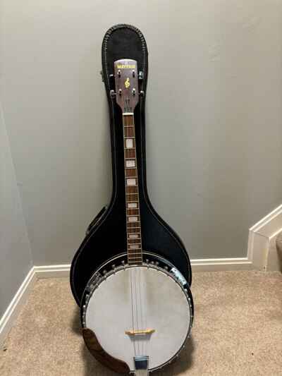 Vintage- Epiphone Mayfair 4 String Banjo 60??s / 70??s EUC With Case.