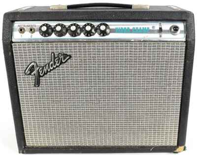 Vintage 1975 Fender Vibro Champ 5w Electric Guitar Tube Combo Amplifier