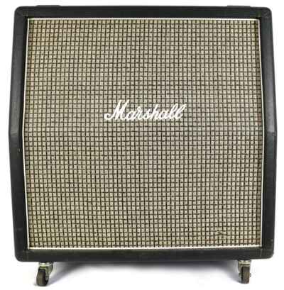 Marshall England 1960AX Lead 4x12 Guitar Amplifier Cabinet Celestion Greenbacks