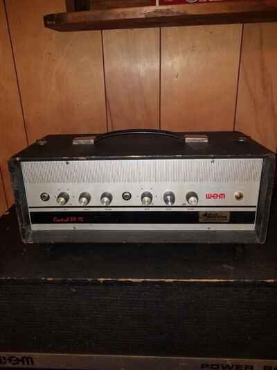 Wem Power Bass Amp. Control Er15